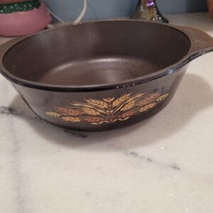 Vntg Anchor Hocking Fire-King   "Golden Wheat" or "Autumn Harvest #437 GUC Old